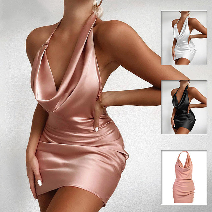 Sleeveless Backless Mini Dress - Essentially Radiant