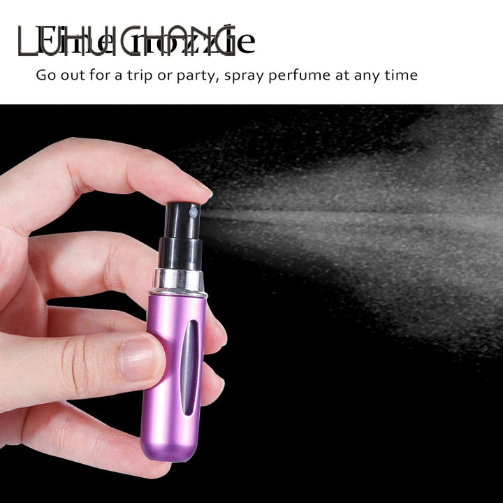 Portable Mini Bottle Refillable Perfume Spray - Essentially Radiant