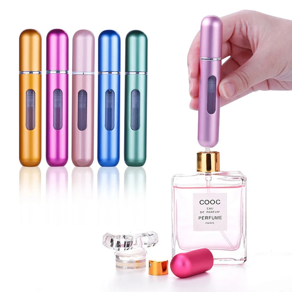 Portable Mini Bottle Refillable Perfume Spray - Essentially Radiant