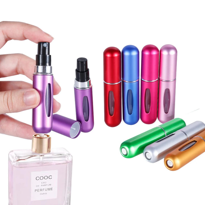 Portable Mini Bottle Refillable Perfume Spray - Essentially Radiant