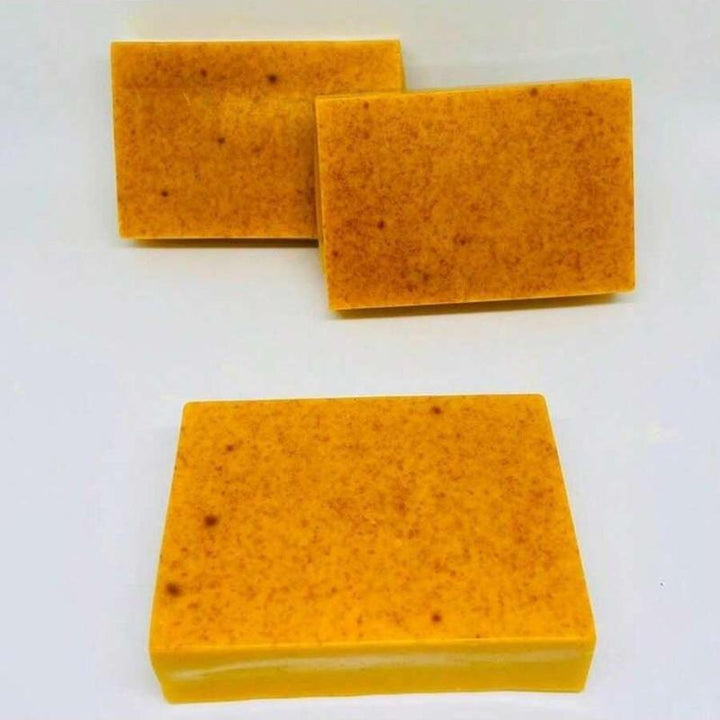 Summer Turmeric & Kojic Soap, Natural Handmade Bath Soap, Exfoliating Soap for Body Wash, Body Care Product for Women & Men, Valentine'S Day Gift